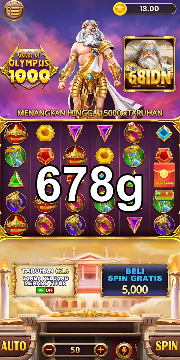 678g Masuk